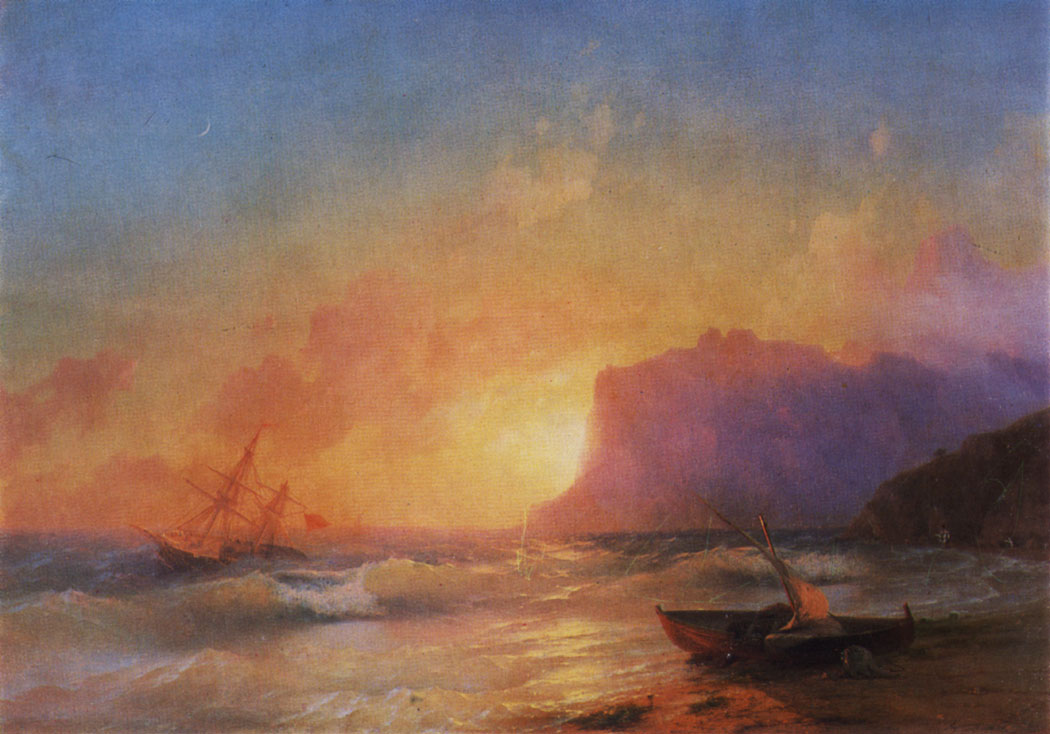 The Sea. The Bay of Koktebel. 1853  Oil on canvas. 85×121