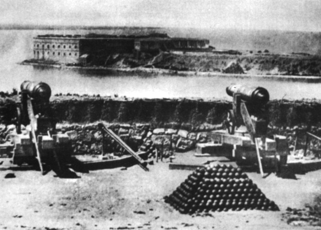 Береговые батареи до 1855 г.