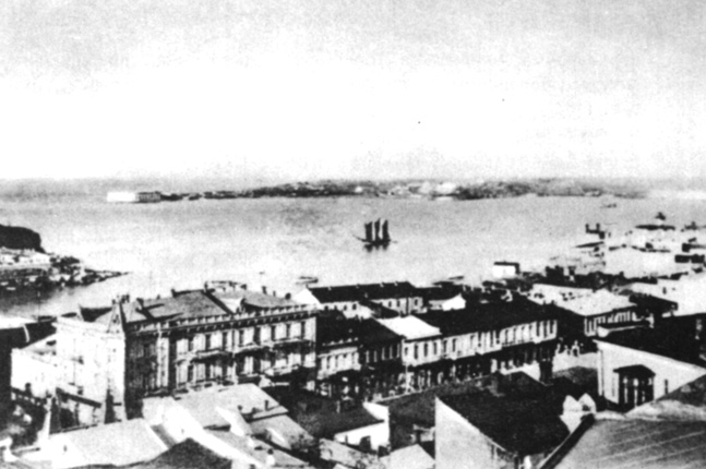 Конец XIX-начало XX в. Вход в Севастопольскую бухту